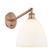 Ballston One Light Wall Sconce in Antique Copper (405|3171WACGBD91)