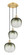 Ballston Three Light Pendant in Satin Gold (405|113B3PSGG48110SL)