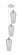 Ballston Three Light Pendant in Polished Chrome (405|113B3PPCG4568SM)