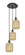 Ballston Three Light Pendant in Matte Black (405|113B3PBKG4607ME)