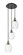 Ballston Three Light Pendant in Black Antique Brass (405|113B3PBABG4596CL)