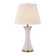 Dana One Light Table Lamp in White (51|11CD19)