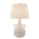 Adrian One Light Table Lamp in White (51|11CD12)