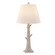 Penny One Light Table Lamp in Distressed White (51|11CD01)