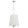 Karnes Three Light Pendant in Aged Brass (19|8562380)