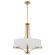Imperial Four Light Pendant in Brushed Brass (19|841447)