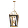 Loire Four Light Pendant in Matte Black|Brushed Brass (19|84045947)