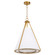 Gorham Three Light Pendant in Brushed Brass (19|8382347)