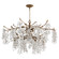 Glicina Eight Light Chandelier in Natural Brass (19|670846)
