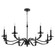 Chantelle Eight Light Chandelier in Matte Black (19|6240859)