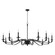 Chantelle 12 Light Chandelier in Matte Black (19|62401259)
