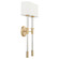 Hightower Two Light Wall Sconce in Clear/Aged Brass (208|11953)