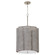 Boracay Four Light Pendant in Brushed Grey Cane/Nickel (208|11938)