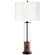 One Light Table Lamp in Gunmetal (208|10549)