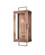 Spencer One Light Wall Lantern in Antique Copper with Brass (106|1010CP)