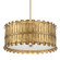 Valdaz Three Light Pendant in Brushed Luxe Gold (47|48259)