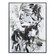 Aaliyah Canvas Art in Black (443|OL2222)