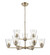 Strayhan Nine Light Chandelier in Modern Gold (59|64109MG)
