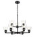Strayhan Nine Light Chandelier in Matte Black (59|64109MB)