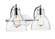 Knightsdale Two Light Vanity in Chrome (59|6202CH)