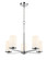 Verlana Five Light Chandelier in Chrome (59|2715WGCH)
