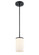 Verlana One Light Mini Pendant in Matte Black (59|2711WGMB)