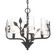 Bloem Four Light Pendant in Natural Black (62|45034PNBHWG)