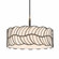 Simbolo Five Light Pendant in Antique Black Iron (62|45015PABI)