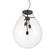 Drop Three Light Pendant in Matte Black (62|208820PBLKCLR)