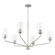 Celino Six Light Chandelier in Brushed Nickel (54|P400444009)