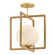 Keona LED Convertible Semi-Flush Mount in Deluxe Gold (13|48511DXG)