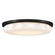 Zoey LED Flush Mount in Black (13|47603BK)