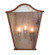 Austin Three Light Wall Sconce in Antique Rust (57|120228)