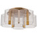 Kenzo LED Flush Mount in Polished Anodized Bronze (72|622401)