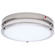 Glamour LED Flush Mount in Brushed Nickel (72|621890)
