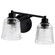 Grayson Two Light Vanity in Matte Black (72|608602)