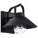 Ridge One Light Outdoor Wall Lantern in Black (72|608541)