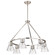 Gianna Six Light Chandelier in Brushed Nickel (72|608335)
