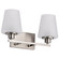 Lune Two Light Vanity in Brushed Nickel (72|608222)