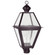 Boston One Light Post Mount in Dark Brass (196|1073DBCIMFST)