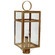 Newport One Light Post Mount in Antique Brass (196|63953ABMEDSMG)