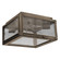 Lexington Two Light Flush Mount in Dark Antique Brass (196|17244DABMED2CSG)