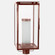 Downtown One Light Post Mount in Antique Copper (196|11653ACFCYLFST)
