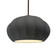 Radiance Collection One Light Pendant in Dark Bronze (102|CER6605GRYDBRZRIGID)