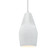 Radiance Collection One Light Pendant in Polished Chrome (102|CER6597WHTCROMWTCD)