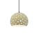 Radiance Collection One Light Pendant in Matte Black (102|CER6583PWGNMBLKRIGID)