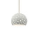 Radiance Collection One Light Pendant in Antique Brass (102|CER6580MATABRSRIGID)