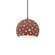 Radiance Collection One Light Pendant in Matte Black (102|CER6580CLAYMBLKBKCD)