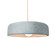 Radiance Collection One Light Pendant in Brushed Brass (102|CER6573CONCBRSSBEIGTWST)