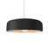 Radiance Collection One Light Pendant in Brushed Nickel (102|CER6573BLKNCKLBEIGTWST)